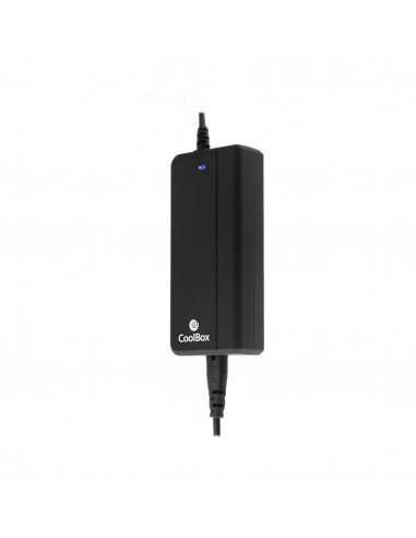 CoolBox Cargador de Portatil Automatico Universal 90W - Puerto USB 2.1A para Smartphones y Tablets - 14 Conectores Diferentes