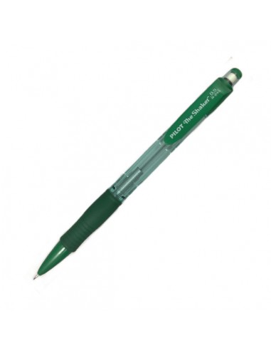 Pilot Portaminas The Shaker H-245 - Grip de Goma - Mina de 0.5mm - Goma de Borrar - Color Verde