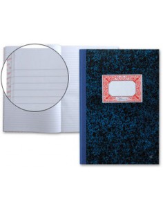 Miquel Rius Cuaderno Cartone Rayado Horizontal Tamaño Folio Natural 100 Hojas sin Numerar - Cubiertas de Carton Contracolado
