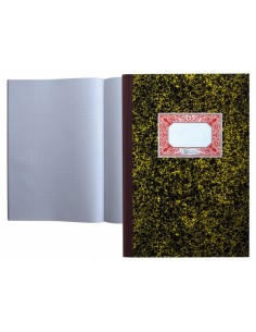 Miquel Rius Cuaderno Cartone Cuadricula 4mm Tamaño Folio Natural 100 Hojas sin Numerar - Cubiertas de Carton Contracolado -