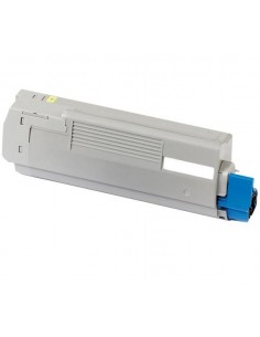 OKI C833 C843 Amarillo Cartucho de Toner Generico - Reemplaza 46443101