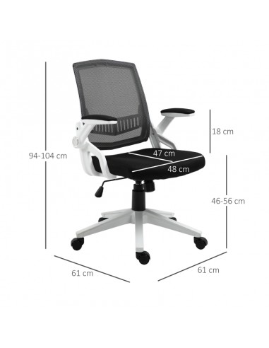 Silla ergonómica Stratta BK-WH