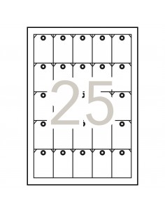 Apli Etiquetas Colgantes Imprimibles 36 x 53mm 10 Hojas