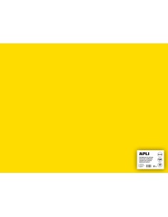 Apli Cartulina Amarilla 50 x 65cm 170g 25 Hojas