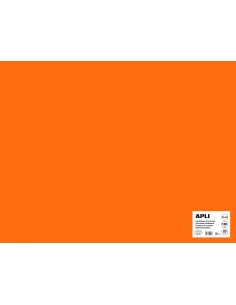 Apli Cartulina Naranja 50 x 65cm 170g 25 Hojas