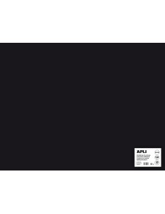 Apli Cartulina Negra 50 x 65cm 170g 25 Hojas