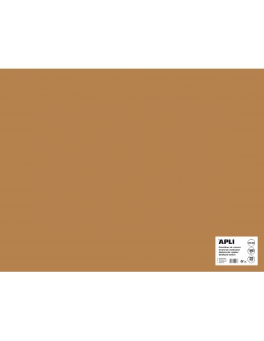 Apli Cartulina Avellana 50 x 65mm 170g 25 Hojas
