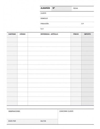 Apli Talonario Albaran 1 4 Natural Lito A-118 - Papel Autocopiativo - 4 Hojas por Juego - Numerado - Tamaño 210x148mm -