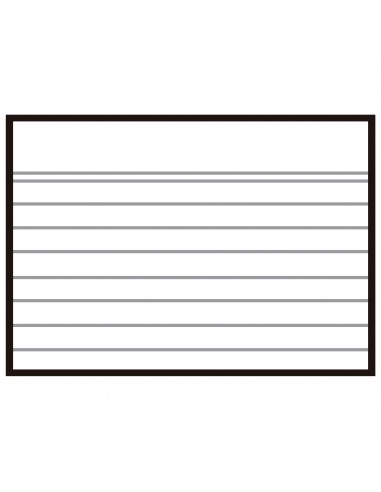 Apli Fichas Rayas N 1 95x65mm 100U - Ideal para Organizar y Clasificar - Resistente y Duradero - Multicolor