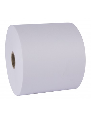 Apli Papel Autocopiativo Rollo - 75x65x12mm - sin Necesidad de Carbon - Facil de Usar - Blanco