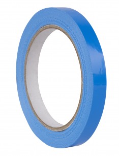 Apli Cinta Adhesiva Azul 12mm x 66m - Resistente al Agua y a la Intemperie - Facil de Cortar con la Mano - Ideal para