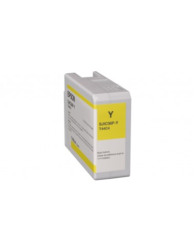 Epson SJIC36P Amarillo Cartucho de Tinta Original - C13T44C440 SJIC36P(Y)