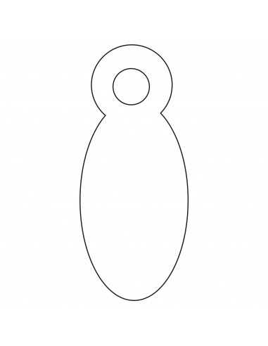 Apli Etiquetas Colgantes Blancas 8 x 19mm 1.000 U.