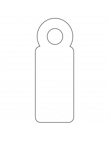 Apli Etiquetas Colgantes Blancas 7 x 19mm 1.000 U.