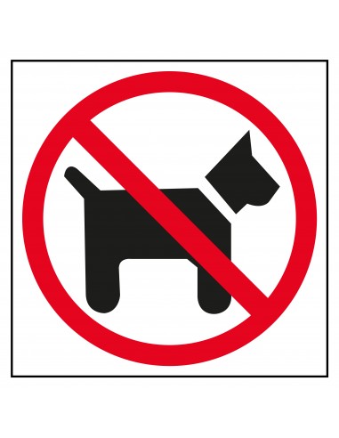 Apli Etiqueta Señalizacion Prohibido Perros 1 U.