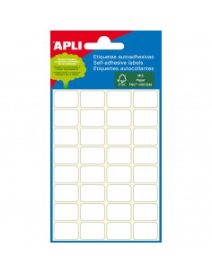 Apli Etiquetas Minibolsa Blancas Ø 13.0mm 6 Hojas