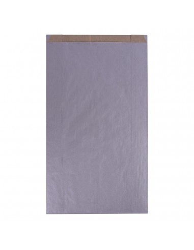Apli Sobres Kraft Plata 18x32x6mm - Papel Kraft 50g m² - Reutilizables y Reciclables - Pack de 250