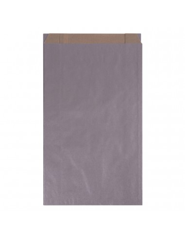 Apli Sobres Kraft Plata 24x43x7mm - Papel Kraft 50g m² - Reutilizables y Reciclables - Pack de 250