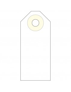 Apli Etiquetas con Arandela 60 x 26mm 1.000 U.