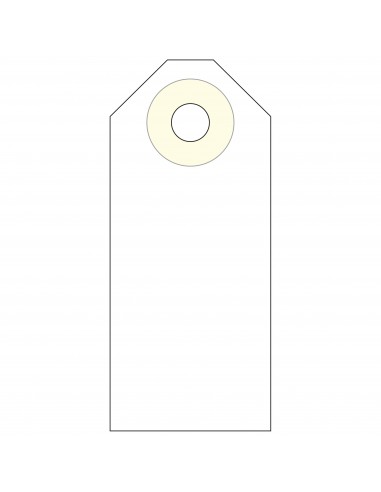 Apli Etiquetas con Arandela 60 x 26mm 1.000 U.