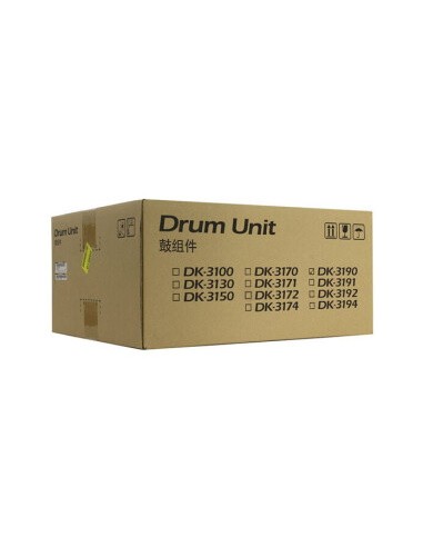 Kyocera DK3190 Negro Tambor de Imagen Original - 302T693031 302T693030 (Drum)