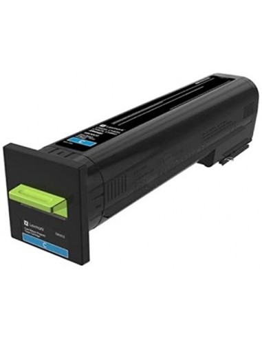 Lexmark CS820 Cyan Cartucho de Toner Original - 72K2XC0 72K2XCE