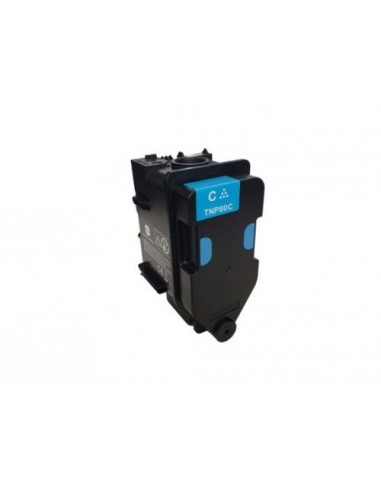 Konica Minolta TNP80C Cyan Cartucho de Toner Original - TNP80C AAJW452