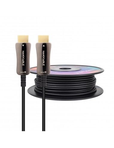 Nanocable Cable HDMI v2.1 Macho a HDMI v2.1 Macho 100m - 8K@60Hz 4K@120Hz 48Gbps - Color Negro
