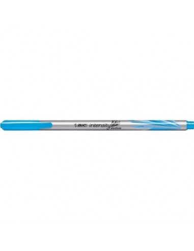 Bic Intensity Medium Rotulador de Punta Media de 0.8mm - Tinta con Base de Agua - Color Turquesa