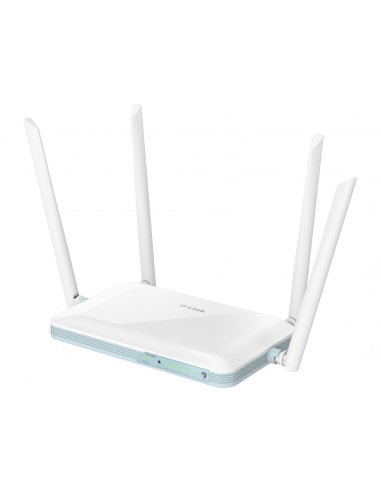 D-Link Eagle Pro AI N300 WiFi Smart Router - Hasta 300Mbps - 4 Puertos LAN 10 100Mbps y 1 Puerto WAN 10 100Mbps - 4 Antenas