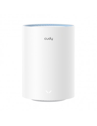 Cudy M1200 Sistema WiFi Mesh AC1200 Dual Band - 867Mbps en 5GHz-300Mbps en 2 4GHz - 1x Puerto LAN 10 100Mbps-1x Puerto WAN