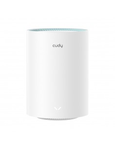 Cudy M1300 Sistema WiFi Mesh AC1200 Dual Band - 867Mbps en 5GHz-300Mbps en 2 4GHz - 1x Puerto LAN 1000 100 10Mbps-1x Puerto