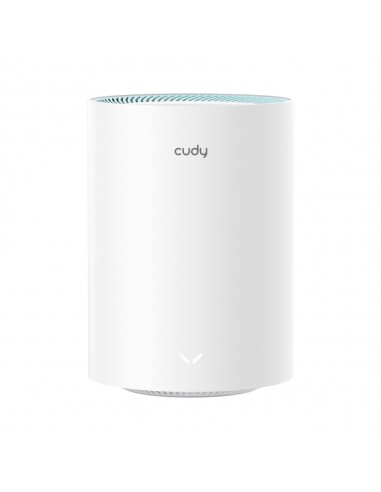 Cudy M1300 Sistema WiFi Mesh AC1200 Dual Band - 867Mbps en 5GHz-300Mbps en 2 4GHz - 1x Puerto LAN 1000 100 10Mbps-1x Puerto
