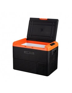 Muvip Nevera de Compresor Portatil 50L - Proteccion Bateria Vehiculo - Temperatura -20-20-- Conexion 12 24 220V -
