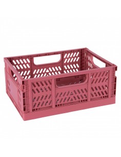 Apli Up North Pack de 2 Cajas de Plastico Plegables y Apilables - Tamaño 290x210x120mm - Ideal para Herramientas-Juguetes