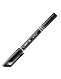 Stabilo Sensor Rotulador de Punta Fina Amortiguada - Trazo de 0.3mm - Color Negro