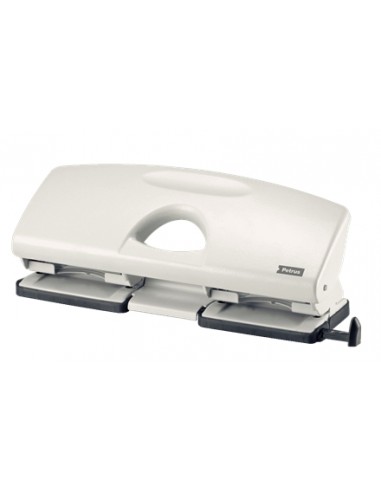 Petrus 405 Taladro Perforador 4 Orificios - Hasta 25 Hojas - Alineacion Facil - Facil Vaciado - Formato A4 - Punzones 5.5mm