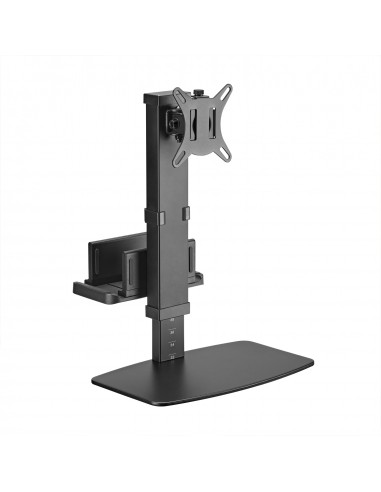 Aisens Soporte de Mesa ECO Giratorio e Inclinable para Monitor TV y Mini PC 8kg de 17-32 - Color Negro